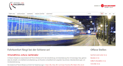 Desktop Screenshot of gt-railservice.com